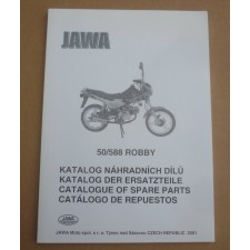 KATALOG NÁHRADNÍCH DÍLŮ - 50/588 ROBBY (ORIGINÁL)